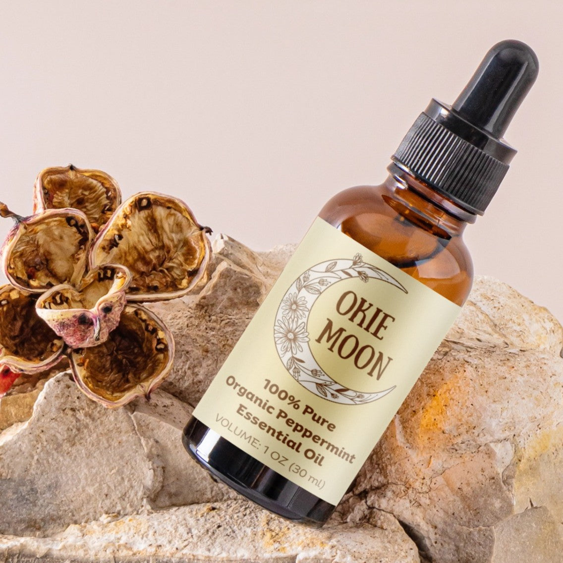 Organic Peppermint Essential Oil, Pure Steam Distilled, Therapeutic Grade, Food Grade